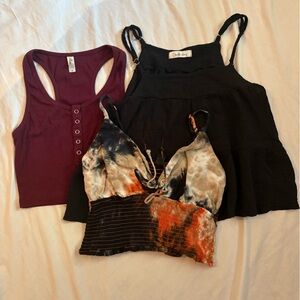 Othr Women's Tank Tops - Burgundy, Black, Tie-Dye